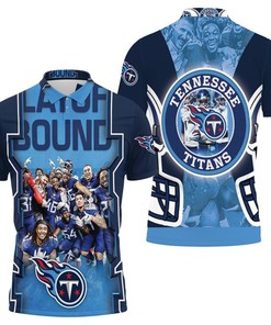 Playoff Round 3D Polo Shirt - Tennessee Titans Afc South Champions Super Bowl 2021 - Perfect For Celebrations
