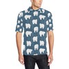Polar Bear Pattern 3D Polo Shirt - Get Ready To Be Noticed With This Unique Design