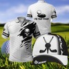 Polo + Cap Combo No7 - Custom Name - Xt Golf Lover - A Classy Gift Set For Golfers Who Love Sophistication