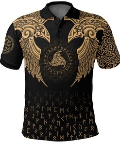 Polo Shirt - Nordic Raven Tattoos Design - A Simple Yet Chic Design