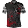 Polo Shirt - Odin Raven Rune Futhark Blood Design - Harness The Power Of Odin With This Design