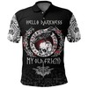 Polo Shirt - Raven And Skull Design - Showcase Your Edgy Side With This Design