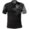 Polo Shirt - The Raven Of Odin Rune Design - A Classic Design With A Modern Touch
