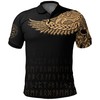 Polo Shirt - The Raven Of Odin Tattoo Style Design - A Bold And Intriguing Design