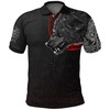 Polo Shirt - Wolf And Blood Moon Design - A Gorgeous Design That Will Turn Heads