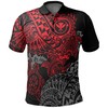 Polynesian Tattoo Golf Shirt Family Gift Turtle Printed Polo T-Shirt
