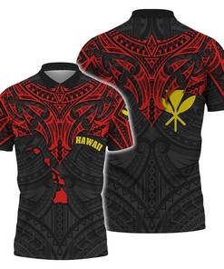 Polynesian Whale Tail All Over Print Polo Shirt For Fans