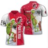 Portland Trail Blazers Nba Unisex Funny Christmas The Grinch 3D All Over Print Polo Shirt