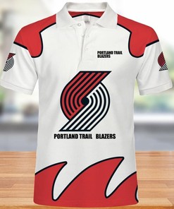 Portland Trail Blazers Polo 3D Shirt For Fans - Personalized Polo T-Shirt