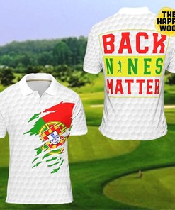 Portugal Golf Lovers Polo Shirt With Flag - All Over Print Polo T-Shirt