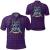 Pride Of Glencoe Tartan 3D All Over Print Polo - Perfect For Fans Of Celtic Scottish Warrior