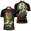 Princess Mononoke Moro-No-Kimi Mother Of Wolf Fighting Polo Shirt - Gift For Fans - 3D T-Shirts Ideas