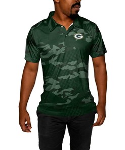 Printed Camo Polo Shirt 3D All Over Print Shirt3903 - Green Bay Packers Edition - A Unique And Bold Look