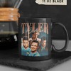 Project Mayhem Mug with Retro Tyler Durden | Young Brad Pitt | Once Upon A Time Cup | Perfect Fan Gift