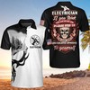 Proud Skull Electrician Polo Shirt For Fans - Polo Shirt Ideas