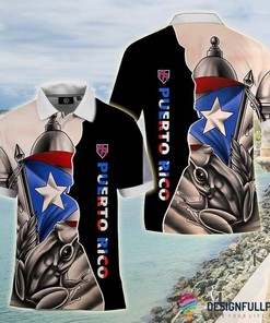 Puerto Rico Coqui Frog Polo Shirt Nhd - Gift For Fans - All Over Print Polo T-Shirt