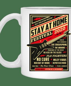 Quarantine Social Distancing Stay Home Festival 2020 Valentine's Day Mug