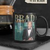 RETRO BRAD PITT 90s Vintage Homage Coffee Mug | Once Upon A Time in Hollywood Movie Mug | Fight Club Retro 90s Mug