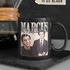 RETRO MARCUS BAKER coffee Mug | Marcus Baker Homage Movie Mug | Ginny & Georgia TV Show Black Mug