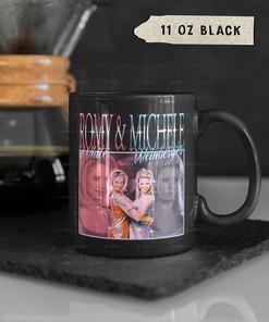 ROMY And MICHELE'S Coffee Mug | High School Romy and Michele's Photo Mug | Retro Coffee Mug | Vintage 90s Inspired Mug