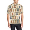 Rabbit Lover Pattern Print Design Polo Shirt - Perfect Gift For Fans - Athleisure T-Shirt
