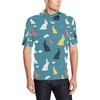 Rabbit Pattern Print Design Polo Shirt For Fans - Athleisure T-Shirt