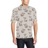 Raccoon Pattern Print Design 3D Polo Shirt A3 - Perfect Gift For Fans - Personalized Polo T-Shirt