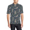 Raccoon Pattern Print Design 3D Polo Shirt A4 - Gift For Fans - All Over Print Polo T-Shirt