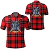 Ramsay Modern Tartan 3D Polo Shirt - Ideal Celtic Scottish Warrior Fan Gift