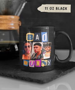 Ransom Tribute Coffee Mug, Bad Bunny Benito Antonio Vintage Cup, Rap Hip-hop 90s Mug, Movie Coffee Mug