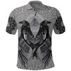 Raven Valknut Cyan Vikingstyle Polo Shirt For Athleisure T-Shirt Fans