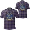 Rcaf Tartan 3D Polo Shirt - Best Gift For Fans Of Celtic Scottish Warrior