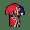 Red Eagle Polo Shirt For Men - Perfect For Casual Friday