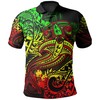 Reggae Polynesian Shark Tattoo Polo Shirt For Gifts - Personalized Polo T-Shirt