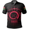 Reggae Vanuatu Turtle Hibiscus Polo Shirt