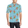 Reindeer Cute Pattern Print Design Polo Shirt For Fans - Personalized Polo T-Shirt