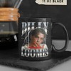 Relive Scary Movie Moments with this Billy Loomis Vintage Coffee Mug Featuring Scary Horror Homage