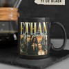 Retro Ethan Torchio Fan Coffee Mug for Maneskin Lovers: Movie Quote Mug with Ethan Torchio Homage Design