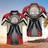 Retro King Pin Bowling All Over Print Polo Shirt - Gift For Fans