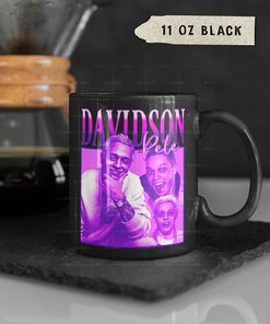 Retro Pete Davidson Tea and Coffee Mug Inspired by the Funny Comedian and Actor