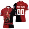 Rob Gronkowski 87 Tampa Bay Buccaneers Nfc South Champions Polo Shirt