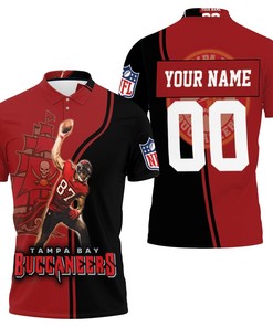 Rob Gronkowski 87 Tampa Bay Buccaneers Nfc South Champions Polo Shirt