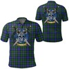 Robertson Hunting Modern Tartan 3D All Over Print Polo - Great Gift For Fans Of Celtic Scottish Warrior