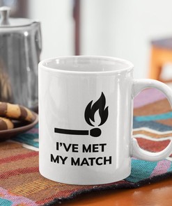 Romantic Puns Funny Coffee Mug Set, Perfect Valentines Mug for Boyfriend or Girlfriend