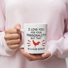 Rooster Valentines Mug - Naughty Coffee Mug - Funny Valentine Mug - I Love Your Cock Mug