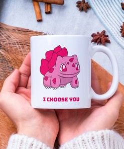 Rose Bulba Saur Mug: Choose Your Valentine With This Pokemon Mug, And Galentines Day Special
