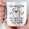 Rude Gift Funny Boyfriend Girlfriend Birthday Anniversary Personalized Coffee Mug