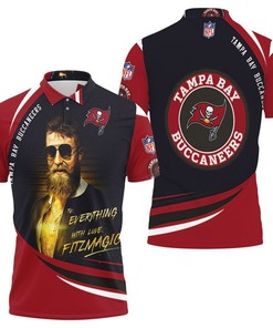 Ryan Fitzpatrick Tampa Bay Buccaneers Personalized 3D Polo Shirt