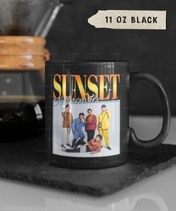 SUNSET ROLLERCOASTER mug | My Jinji Aesthetic Lofi Song Mug | Japanese Indie rock Mug | Alternative/Indie Mug