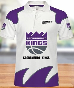 Sacramento Kings Nba All Over Print Polo T-Shirt - Perfect Gift For Fans